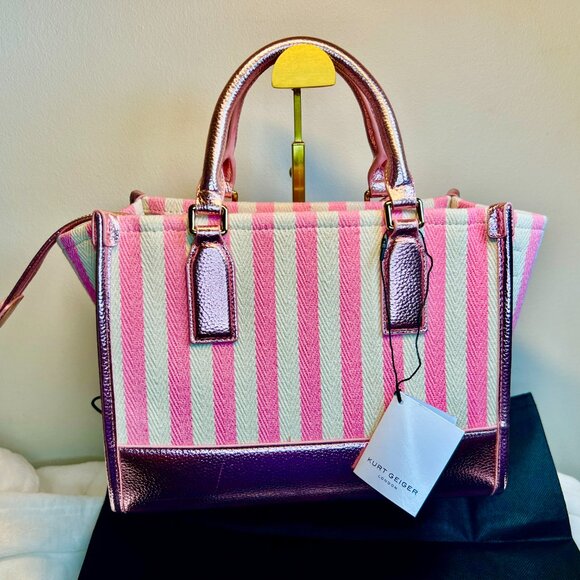 Kurt Geiger London Chiswick Shopper Tote Bag NWT - Picture 5 of 12